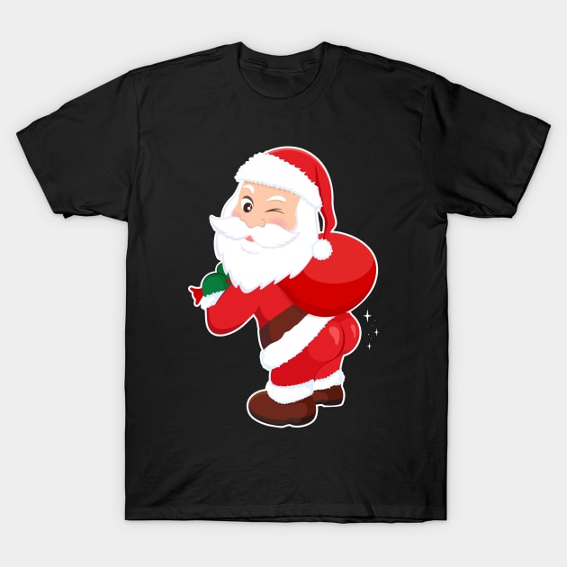 Santa's Butt T-Shirt by zeno27